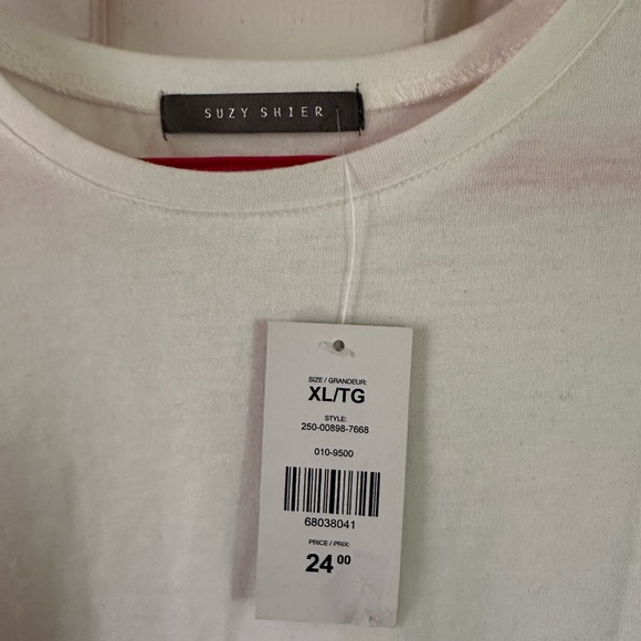 White top with fringe pattern - Picture 2 of 2